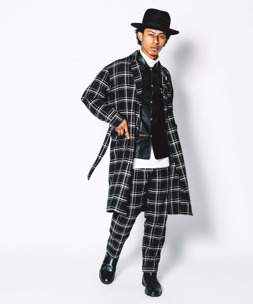 CRIMIE（クライミー）の「KURT CHECK GOWN SHIRT（シャツ/ブラウス・メンズ・ブラウン/グレー/ブラック・M/XXL/L/XL/S）」の14枚目の写真