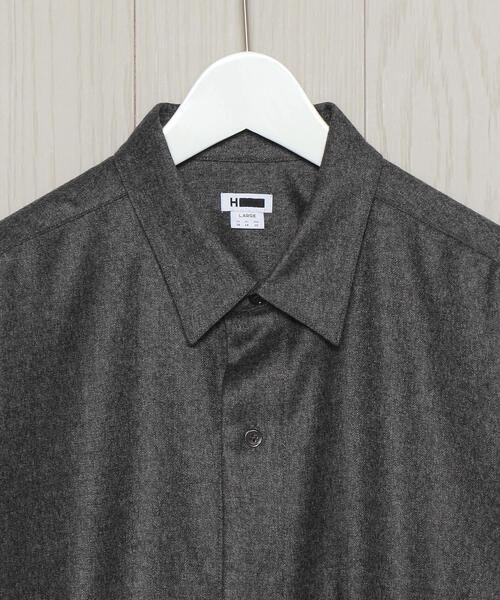 ＨBEAUTY&YOUTH WOOL FLANNEL BOX SHIRT HBEAUTY&YOUTH WOOL FLANNEL BOX SHIRT - メルカリ