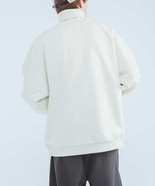 epnok（エプノック）の「タートルネックスウェットシャツ（スウェット・メンズ・オフホワイト/オレンジ/ブルー・MEDIUM/LARGE）」の7枚目の写真