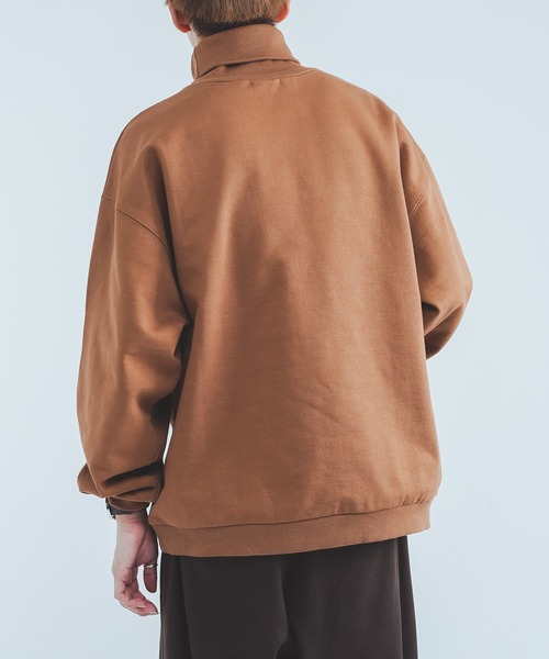 epnok（エプノック）の「タートルネックスウェットシャツ（スウェット・メンズ・オフホワイト/オレンジ/ブルー・MEDIUM/LARGE）」の15枚目の写真