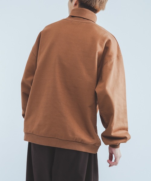 epnok（エプノック）の「タートルネックスウェットシャツ（スウェット・メンズ・オフホワイト/オレンジ/ブルー・MEDIUM/LARGE）」の19枚目の写真