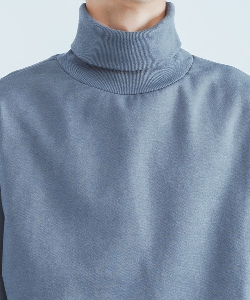 epnok（エプノック）の「タートルネックスウェットシャツ（スウェット・メンズ・オフホワイト/オレンジ/ブルー・MEDIUM/LARGE）」の10枚目の写真