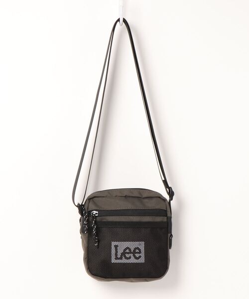 Lee(リー)の「【LEE/リー】撥水スクエアショルダーバッグ ブランドロゴ(ショルダーバッグ・レディース・チャコールグレー/ブラック/ダークベージュ・FREE)」の2枚目の写真