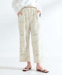 Ray BEAMS | Ray BEAMS / マーブル プリント イージー パンツ(その他パンツ)