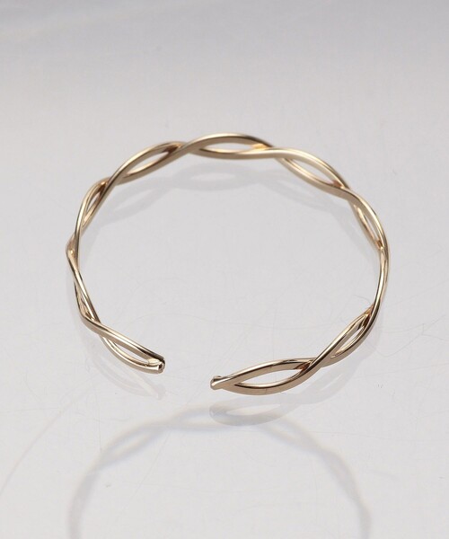 Sig FREAK'S STORE（シグフリークスストア）の「Sig FREAK'S STORE/シグ フリークスストア　K10 ネジリリング（リング・レディース・ゴールド・ﾌﾘ-）」の2枚目の写真