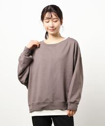 RAG MACHINE | 【RAG MACHINE】肩だしスウェットレイヤード(アンサンブル)