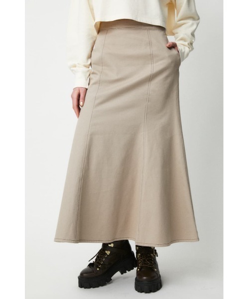 MOUSSY（マウジー）の「STITCH MERMAID スカート（スカート・レディース・ライトグレー/ダークブラウン・0/2/1）」の11枚目の写真