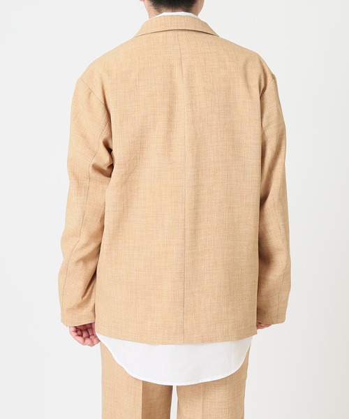 JOURNAL STANDARD relume(ジャーナルスタンダード レリューム)の「ドライタッチリラックスジャケット(テーラードジャケット・メンズ・ブラック/ベージュ/グレー・SMALL/MEDIUM/LARGE)」の14枚目の写真