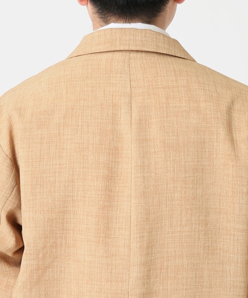 JOURNAL STANDARD relume(ジャーナルスタンダード レリューム)の「ドライタッチリラックスジャケット(テーラードジャケット・メンズ・ブラック/ベージュ/グレー・SMALL/MEDIUM/LARGE)」の8枚目の写真