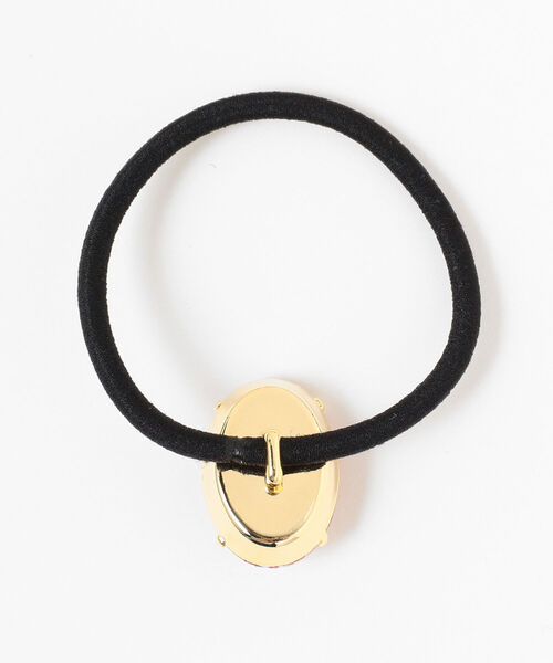 Ray BEAMS(レイビームス)の「Ray BEAMS / デッドストック オーバル ビジュー ヘアゴム(ヘアゴム・レディース・ベージュ/ブルー/グリーン/レッド系その他・ONE SIZE)」の7枚目の写真