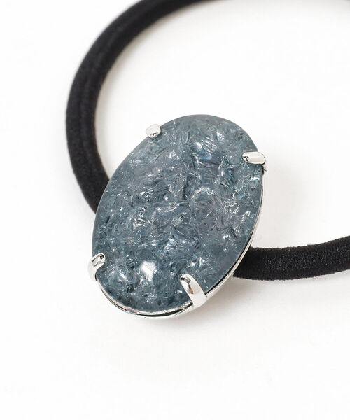 Ray BEAMS(レイビームス)の「Ray BEAMS / デッドストック オーバル ビジュー ヘアゴム(ヘアゴム・レディース・ベージュ/ブルー/グリーン/レッド系その他・ONE SIZE)」の12枚目の写真