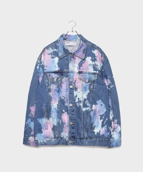 LEGENDA（レジェンダ）の「Color Bleach Denim Jacket