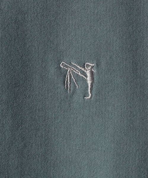 GLOSTER（グロスター）の「【unlume/アンルーム】ワンポイントロゴ Tシャツ（Tシャツ/カットソー・メンズ・グリーン/ベージュ/ホワイト/パープル系その他/グレー系その他・L/M/XL/S）」の15枚目の写真