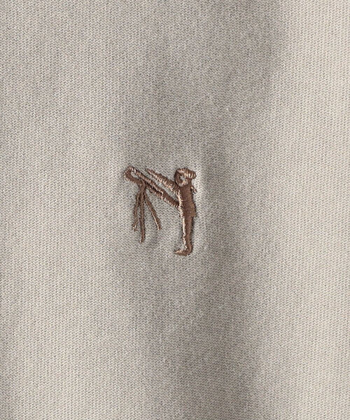 GLOSTER（グロスター）の「【unlume/アンルーム】ワンポイントロゴ Tシャツ（Tシャツ/カットソー・メンズ・グリーン/ベージュ/ホワイト/パープル系その他/グレー系その他・L/M/XL/S）」の16枚目の写真