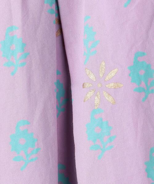 Mala KALANCHOE（マーラカランコエ）の「＜Mala KALANCHOE (マーラ カランコエ）＞ブロックプリント ワイドパンツ ■■■（その他パンツ・レディース・ライラック・MEDIUM）」の14枚目の写真