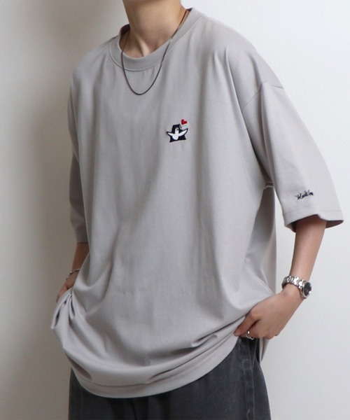 ディセンダント/パッカブルジャケット/クジラ刺繍/ビッグシルエット/プリントロゴ MARK GONZALES ARTWORK COLLECTION / マーク ゴンザレス