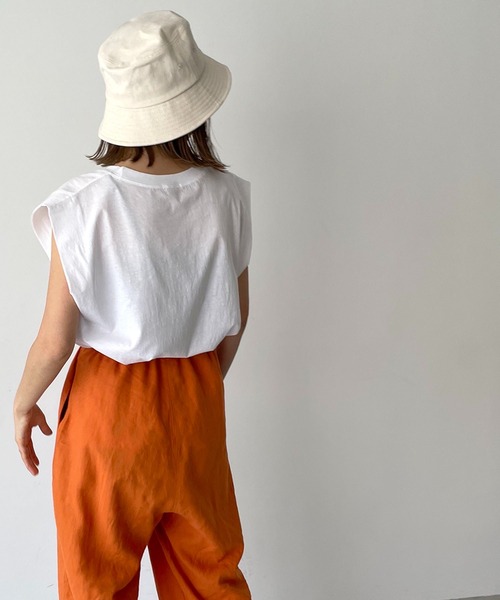 CANAL JEAN（キャナルジーン）の「El mar(エルマール) ワイドショルダータンクトップ（タンクトップ・レディース・ホワイト/ブラック・ONE SIZE）」の4枚目の写真