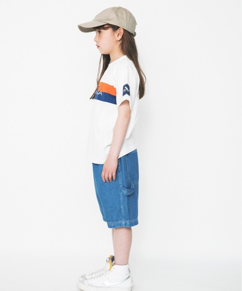 NAUTICA（ノーティカ）の「【NAUTICA/ノーティカ】カラーラインプリントTシャツ（Tシャツ/カットソー・キッズ・ブラック/オフホワイト・150cm/130cm/110cm/100cm/140cm/120cm）」の3枚目の写真