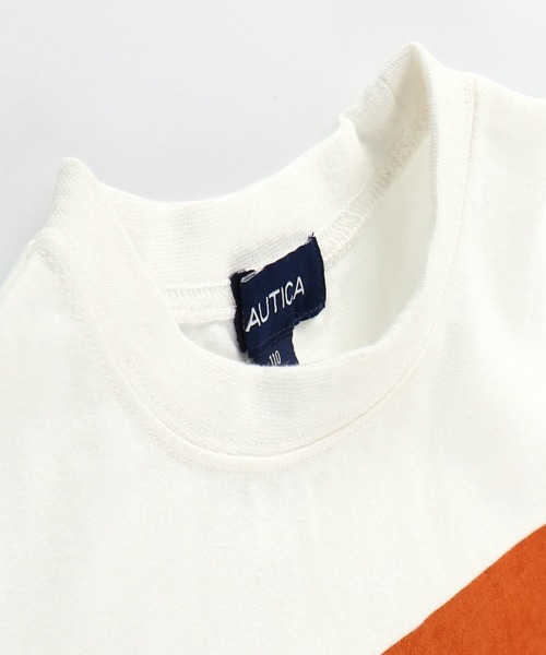 NAUTICA（ノーティカ）の「【NAUTICA/ノーティカ】カラーラインプリントTシャツ（Tシャツ/カットソー・キッズ・ブラック/オフホワイト・150cm/130cm/110cm/100cm/140cm/120cm）」の21枚目の写真