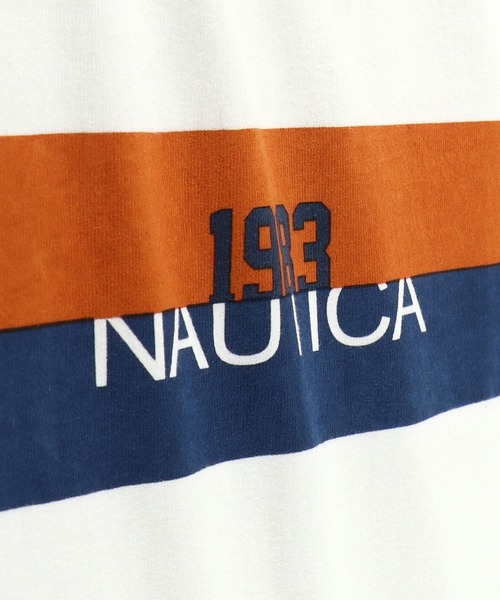 NAUTICA（ノーティカ）の「【NAUTICA/ノーティカ】カラーラインプリントTシャツ（Tシャツ/カットソー・キッズ・ブラック/オフホワイト・150cm/130cm/110cm/100cm/140cm/120cm）」の17枚目の写真