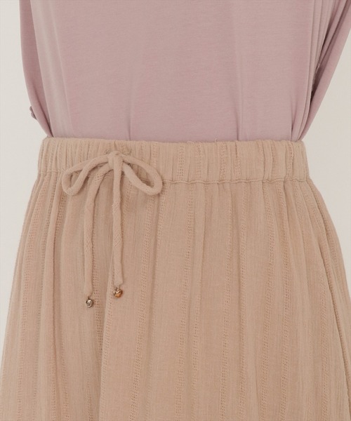 WILLSELECTION(ウィルセレクション)の「ボイル楊柳ティアードスカート(スカート・レディース・ブラック/ベージュ/オフホワイト・MEDIUM)」の11枚目の写真