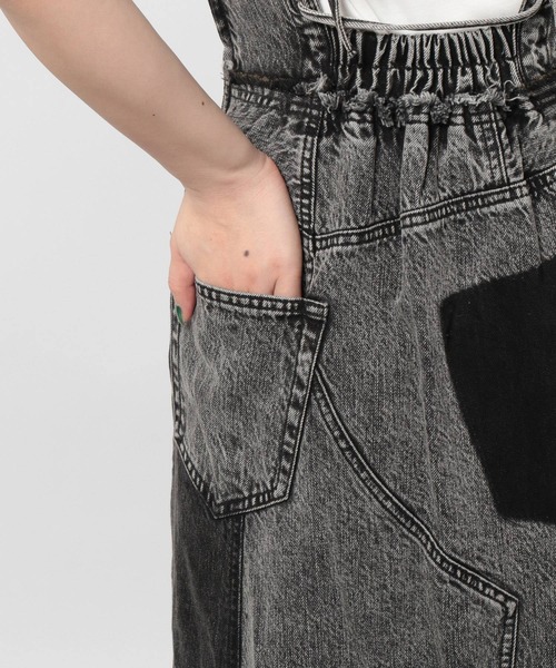 PAGEBOY（ページボーイ）の「ケミカルデニムドレスワンピース（ワンピース・レディース・ブラック系その他/ブルー系その他・MEDIUM）」の18枚目の写真