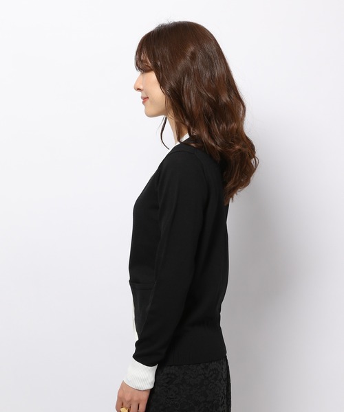 BARNYARDSTORM（バンヤードストーム）の「BARNYARDSTORM / ハイショクアンサンブルニット（アンサンブル・レディース・ホワイト/ブラック/ブルー・FREE）」の16枚目の写真