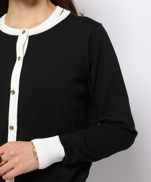 BARNYARDSTORM（バンヤードストーム）の「BARNYARDSTORM / ハイショクアンサンブルニット（アンサンブル・レディース・ホワイト/ブラック/ブルー・FREE）」の17枚目の写真