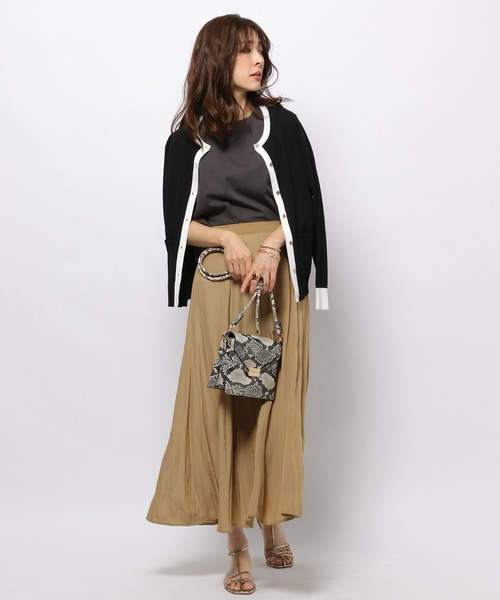 BARNYARDSTORM（バンヤードストーム）の「BARNYARDSTORM / ハイショクアンサンブルニット（アンサンブル・レディース・ホワイト/ブラック/ブルー・FREE）」の9枚目の写真