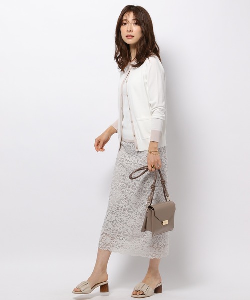 BARNYARDSTORM（バンヤードストーム）の「BARNYARDSTORM / ハイショクアンサンブルニット（アンサンブル・レディース・ホワイト/ブラック/ブルー・FREE）」の19枚目の写真