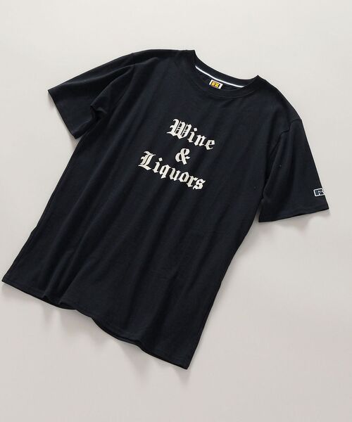 Russell Athletic(ラッセルアスレティック)の「【SHIPS別注】RUSSELL ATHLETIC: カレッジ プリント Tシャツ(Tシャツ/カットソー・メンズ・ホワイト/ライトホワイト/グレー/ネイビー・SMALL/MEDIUM/LARGE/X-LARGE)」の7枚目の写真