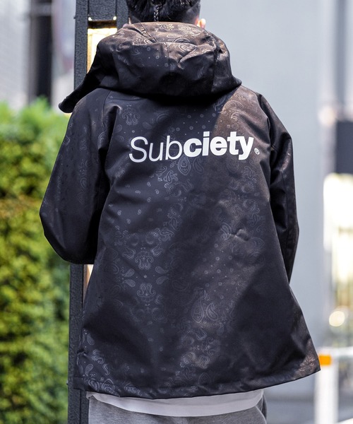 SBCY Sport（エスビーシーワイスポーツ）の「PAISLEY SHELL JACKET（ブルゾン・メンズ・ブラック・LARGE/MEDIUM/X-LARGE/SMALL）」の6枚目の写真