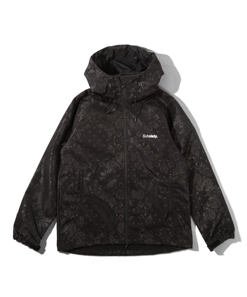 SBCY Sport（エスビーシーワイスポーツ）の「PAISLEY SHELL JACKET（ブルゾン・メンズ・ブラック・LARGE/MEDIUM/X-LARGE/SMALL）」の7枚目の写真