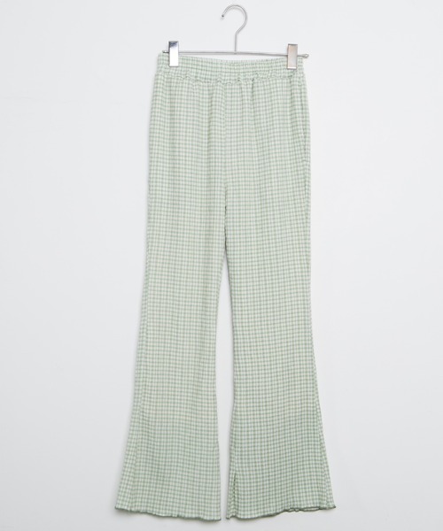 WEGO(ウィゴー)の「WEGO/メロウフレアイージーパンツ(スラックス・レディース・その他1/グリーン系その他2・FREE)」の12枚目の写真