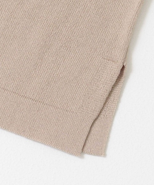 URBAN RESEARCH（アーバンリサーチ）の「ニットポロシャツ（ポロシャツ・メンズ・ベージュ/ブルー/チャコールグレー・MEDIUM/LARGE）」の16枚目の写真