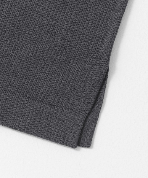 URBAN RESEARCH（アーバンリサーチ）の「ニットポロシャツ（ポロシャツ・メンズ・ベージュ/ブルー/チャコールグレー・MEDIUM/LARGE）」の17枚目の写真