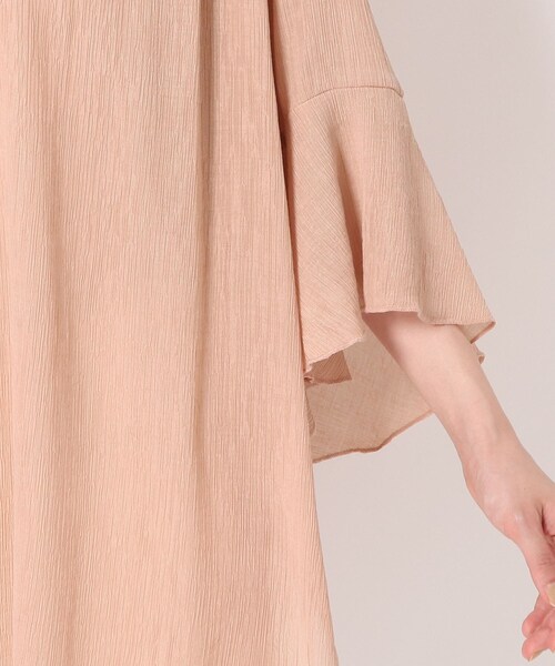 THE SHOP TK （ザ ショップ ティーケー ）の「◆楊柳カフタンチュニックブラウス（シャツ/ブラウス・レディース・チャコールグレー/ベビーピンク/オフホワイト・13/12）」の18枚目の写真