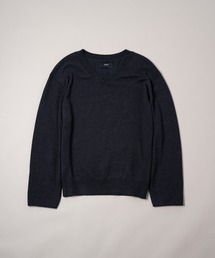 DOOPZ | DOOPZ LOOSE BASIC V NECK KNIT/ルーズベーシックVネックニット(ニット/セーター)