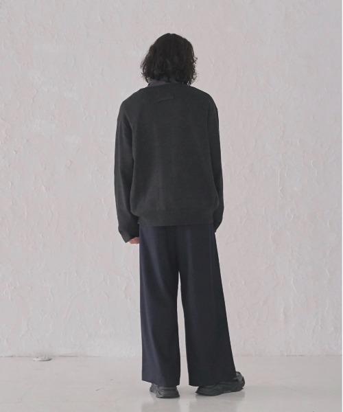 DOOPZ(ドープス)の「LOOSE BASIC V NECK KNIT/ルーズベーシックVネックニット(ニット/セーター・メンズ・チャコールグレー/ブラウン/グレー・SMALL/MEDIUM/LARGE)」の9枚目の写真