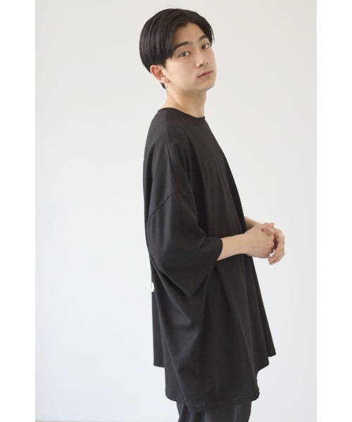 CREARE -LINO-（クレアーレリノ）の「【2021春夏】ストリートプリント スーパービッグシルエットTシャツ<ユニセックス>（Tシャツ/カットソー・メンズ・ホワイト/ブラック・FREE）」の17枚目の写真