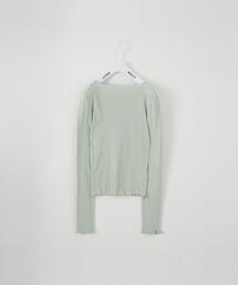 CITEN | ＜CITEN（シテン）＞ シアー リブ ボートネック カットソー(Tシャツ/カットソー)