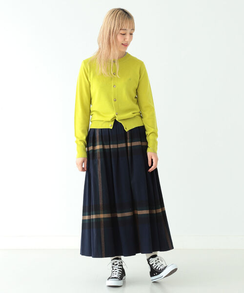 BEAMS BOY(ビームスボーイ)の「BEAMS BOY / 12ゲージ BB エンブロイダリー カーディガン(カーディガン/ボレロ・レディース・ベージュ/レッド/オリーブ/ミント・1/0)」の21枚目の写真