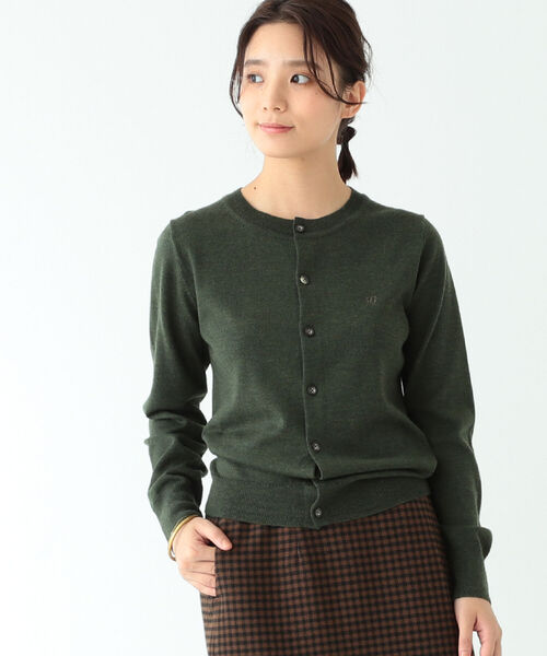 BEAMS BOY(ビームスボーイ)の「BEAMS BOY / 12ゲージ BB エンブロイダリー カーディガン(カーディガン/ボレロ・レディース・ベージュ/レッド/オリーブ/ミント・1/0)」の20枚目の写真