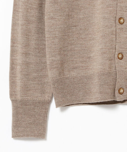 BEAMS BOY(ビームスボーイ)の「BEAMS BOY / 12ゲージ BB エンブロイダリー カーディガン(カーディガン/ボレロ・レディース・ベージュ/レッド/オリーブ/ミント・1/0)」の16枚目の写真