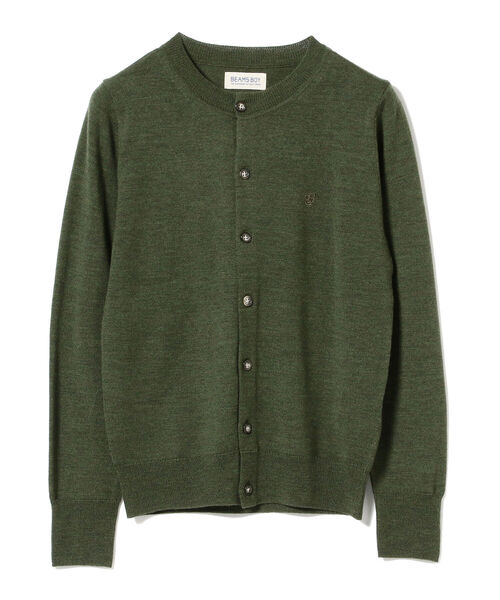BEAMS BOY(ビームスボーイ)の「BEAMS BOY / 12ゲージ BB エンブロイダリー カーディガン(カーディガン/ボレロ・レディース・ベージュ/レッド/オリーブ/ミント・1/0)」の13枚目の写真