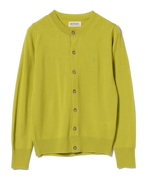 BEAMS BOY(ビームスボーイ)の「BEAMS BOY / 12ゲージ BB エンブロイダリー カーディガン(カーディガン/ボレロ・レディース・ベージュ/レッド/オリーブ/ミント・1/0)」の9枚目の写真