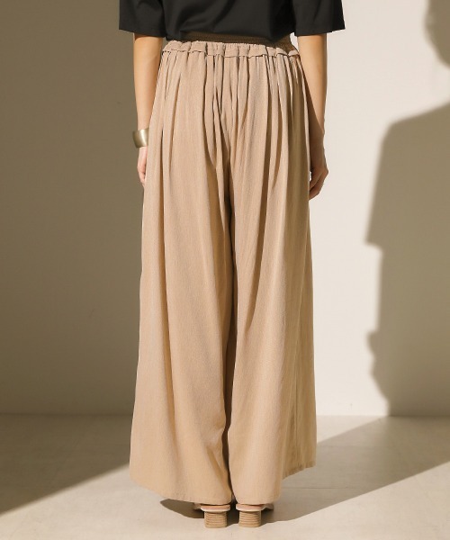 Bou Jeloud（ブージュルード）の「パイピングギャザーパンツ（その他パンツ・レディース・ベージュ/ライトカーキ・FREE）」の6枚目の写真