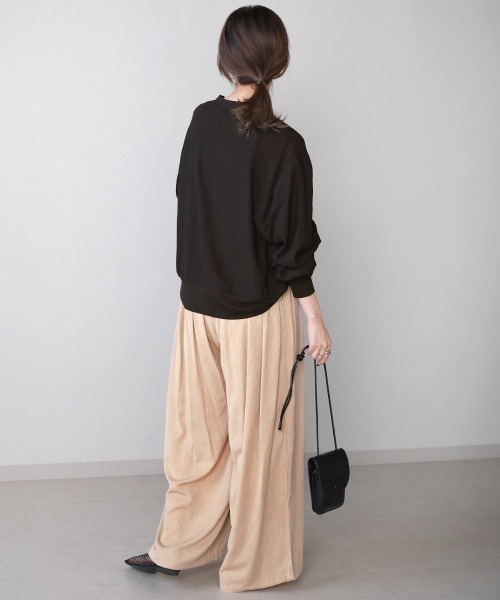 Bou Jeloud（ブージュルード）の「パイピングギャザーパンツ（その他パンツ・レディース・ベージュ/ライトカーキ・FREE）」の20枚目の写真