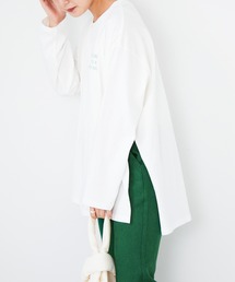 Heather | 【裾が選べるTシャツ】アソートヘムロンTEE　959983(Tシャツ/カットソー)