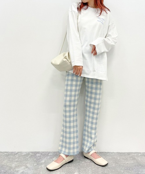 Heather（ヘザー）の「【裾が選べるTシャツ】アソートヘムロンTEE　959983（Tシャツ/カットソー・レディース・ホワイト系その他2/ホワイト系その他3/ホワイト系その他・FREE）」の10枚目の写真